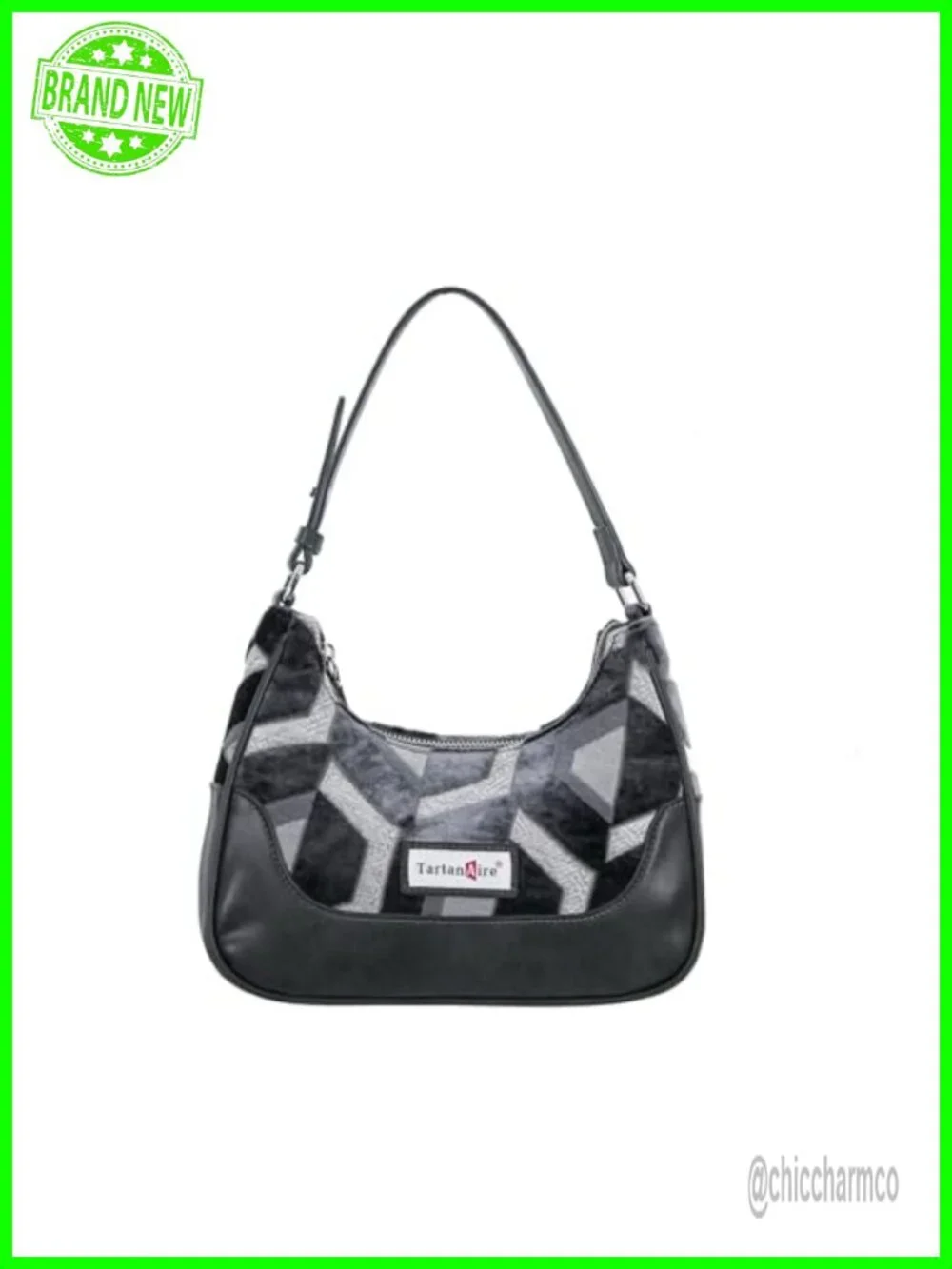 Vintage Leather Hobo Crossbody Bag with 2 Removable Straps